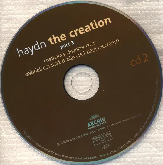 Joseph Haydn - Gabrieli Consort & Gabrieli Players, Paul McCreesh - The Creation-4