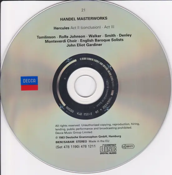 Georg Friedrich Händel - The Masterworks-28