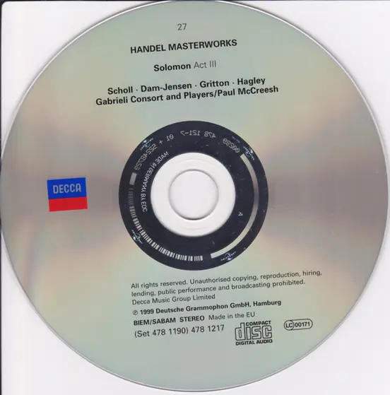 Georg Friedrich Händel - The Masterworks-34