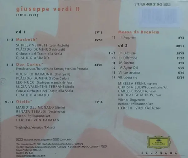 Giuseppe Verdi - Macbeth · Don Carlos · Otello · Requiem-8