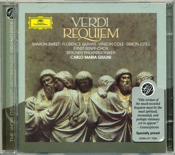 Giuseppe Verdi - Sharon Sweet, Florence Quivar, Vinson Cole, Simon Estes, Ernst Senff Chor Berlin, Berliner Philharmoniker, Carlo Maria Giulini - Requiem-12