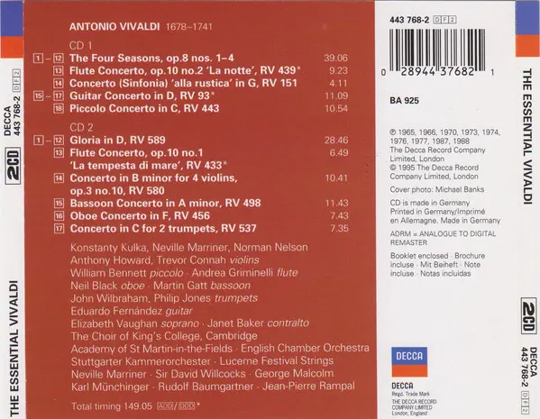 Antonio Vivaldi - The Essential Vivaldi-1