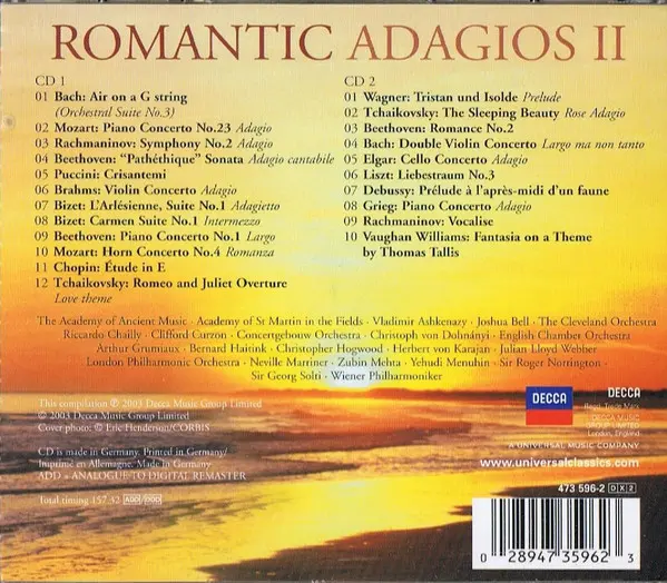 Various - Romantic Adagios ll-1
