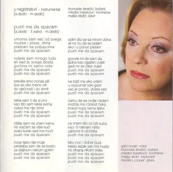 Gabi Novak - Pjesma Je Moj Život-5