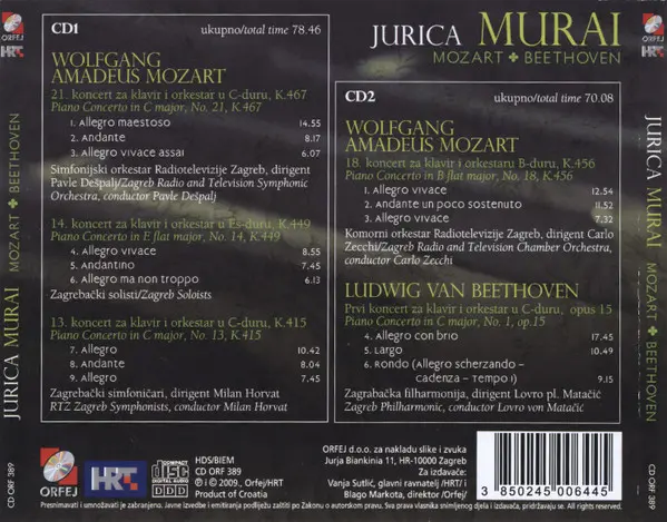 Jurica Murai - Mozart - Beethoven-1