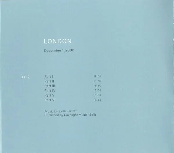 Keith Jarrett - Paris / London · Testament-11