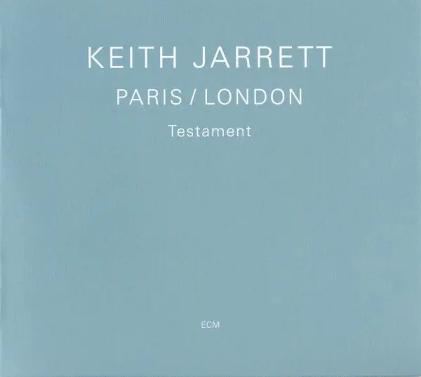 Keith Jarrett - Paris / London · Testament-8