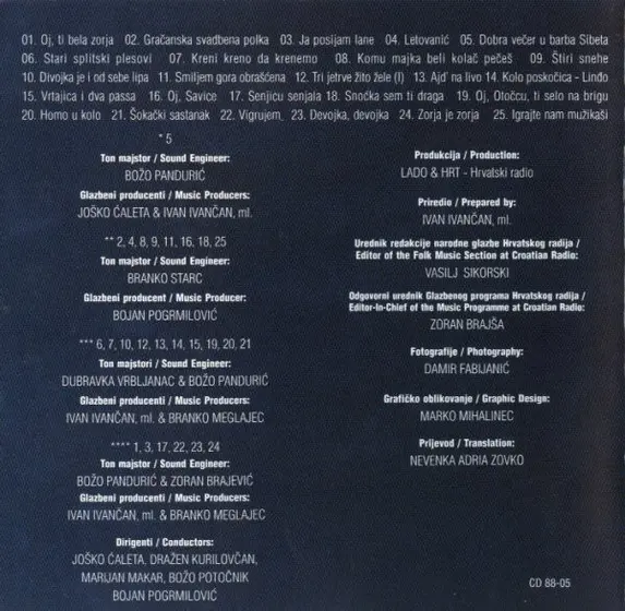 Lado (2) - Iz Hrvatske Narodne Glazbene Riznice 2 / From The Treasure Of Croatian Folk Music 2-9