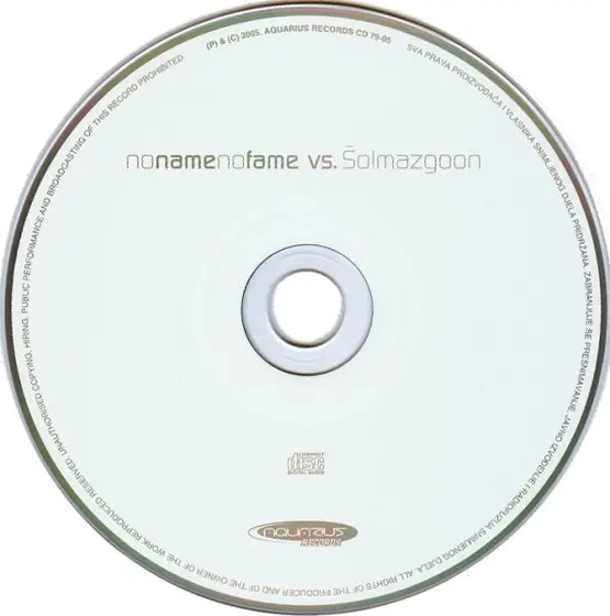 No Name No Fame Vs. Šo!Mazgoon - No Name No Fame Vs. Šo!Mazgoon-3