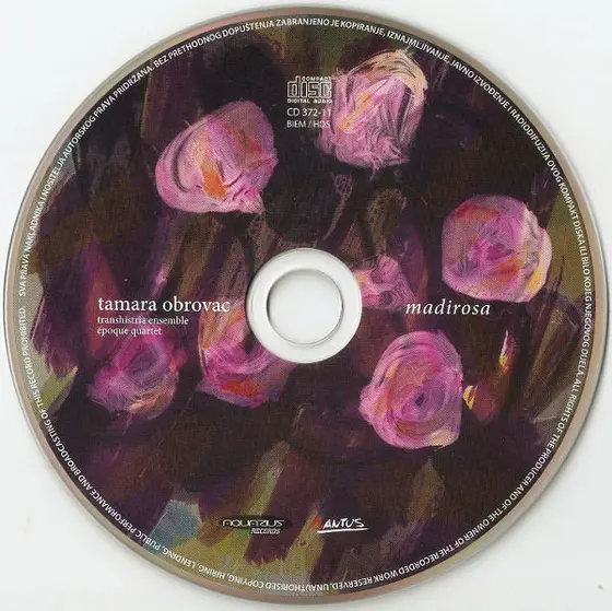 Tamara Obrovac, Transhistria Ensemble / Époque Quartet - Madirosa-3