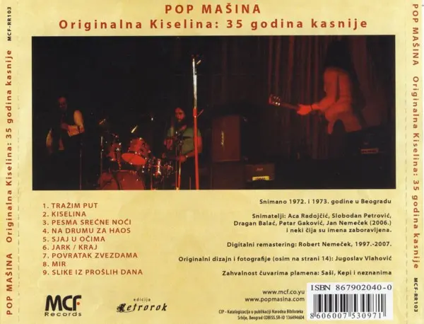 Pop Mašina - Originalna Kiselina - 35 Godina Kasnije-9