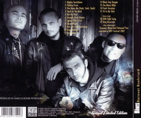 The Bones - Burnout Boulevard-1