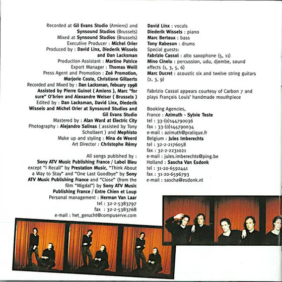 David Linx - Diederik Wissels - Bandarkâh-21