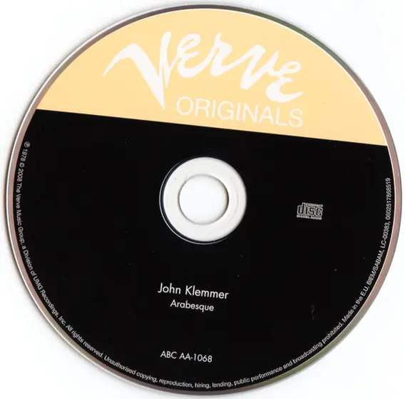 John Klemmer - Arabesque-3