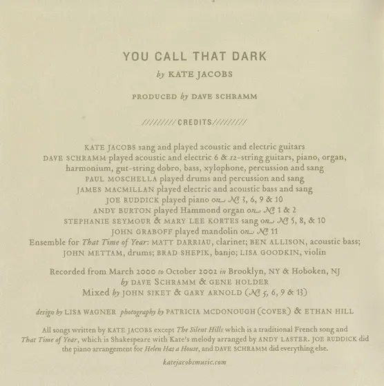 Kate Jacobs - You Call That Dark-7