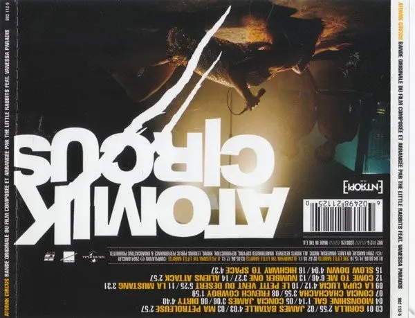 The Little Rabbits Feat. Vanessa Paradis - Atomik Circus (Bande Originale Du Film Composée Et Arrangée Par)-2