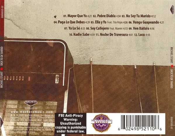 Michael Stuart (4) - Back To Da Barrio-1