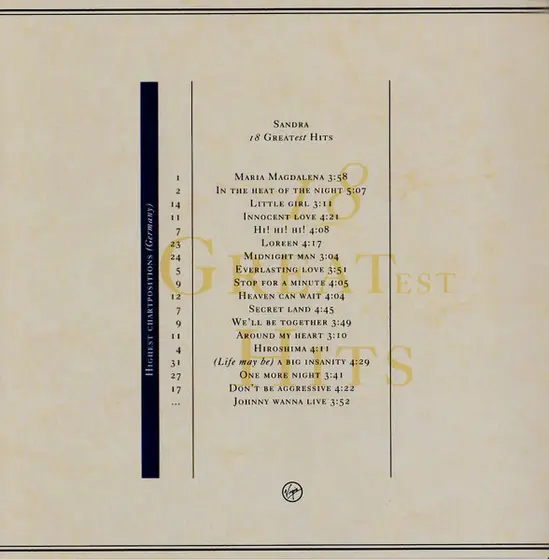 Sandra - 18 Greatest Hits-8