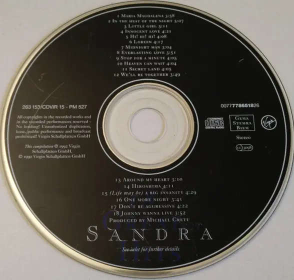 Sandra - 18 Greatest Hits-2