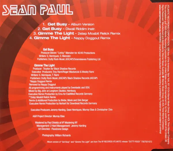 Sean Paul - Get Busy-1