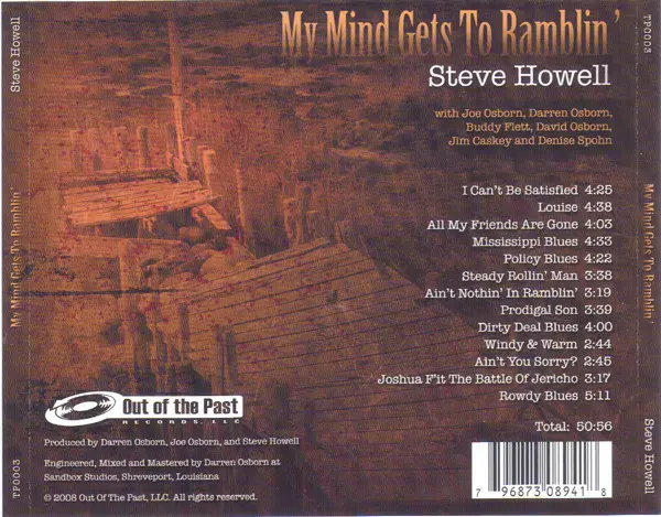Steve Howell (8) - My Mind Gets To Ramblin'-1