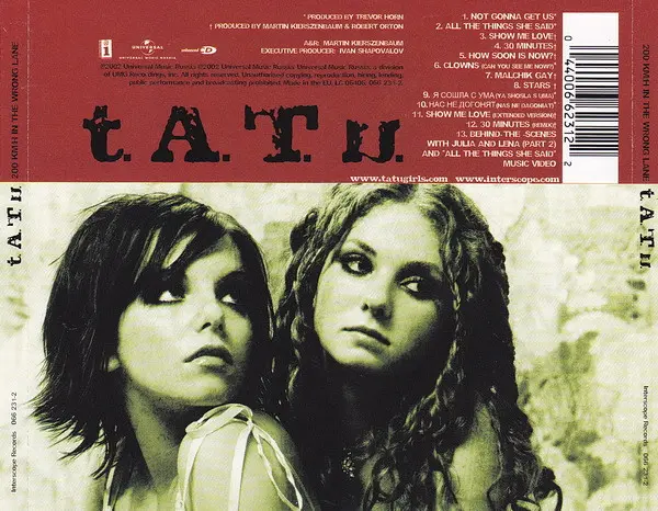 t.A.T.u. - 200 KM/H In The Wrong Lane-1