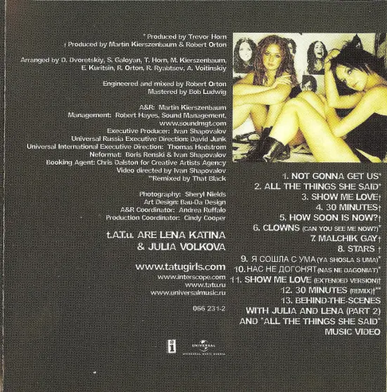 t.A.T.u. - 200 KM/H In The Wrong Lane-10