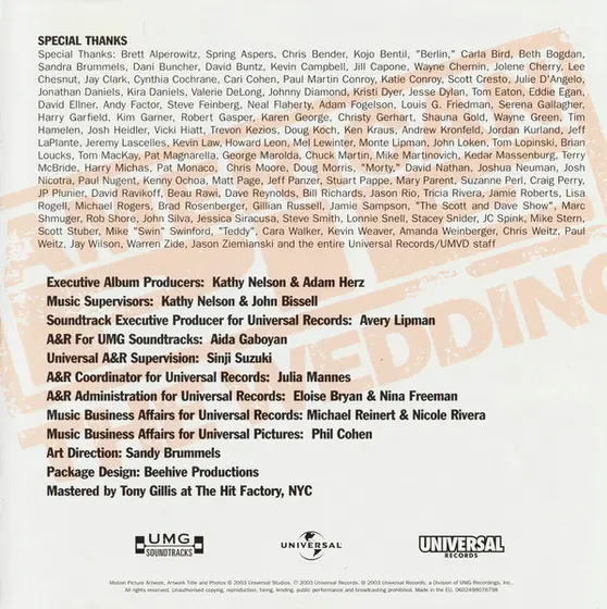 Various - American Pie: The Wedding - Music From The Motion Picture-8