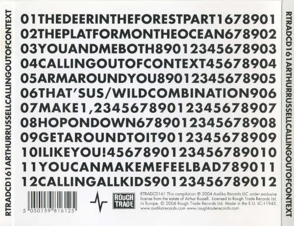 Arthur Russell - Calling Out Of Context-2