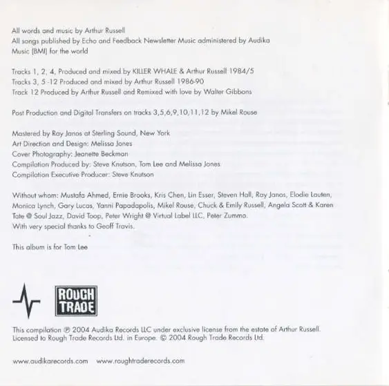 Arthur Russell - Calling Out Of Context-17
