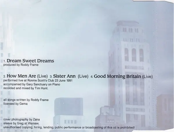 Aztec Camera - Dream Sweet Dreams-1