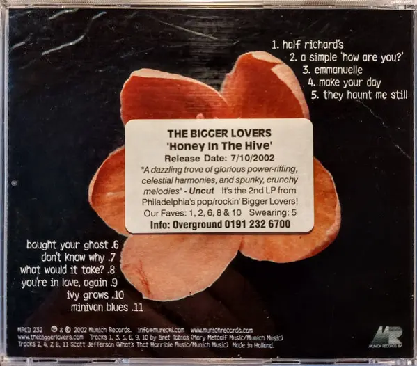 The Bigger Lovers - Honey In The Hive-2