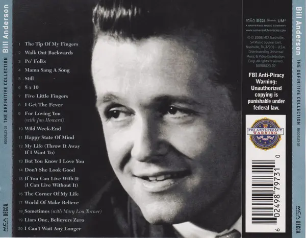 Bill Anderson (2) - The Definitive Collection-1