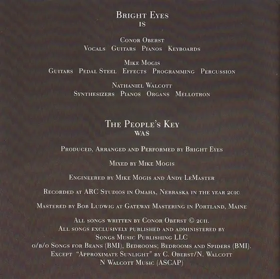 Bright Eyes - The People's Key-23