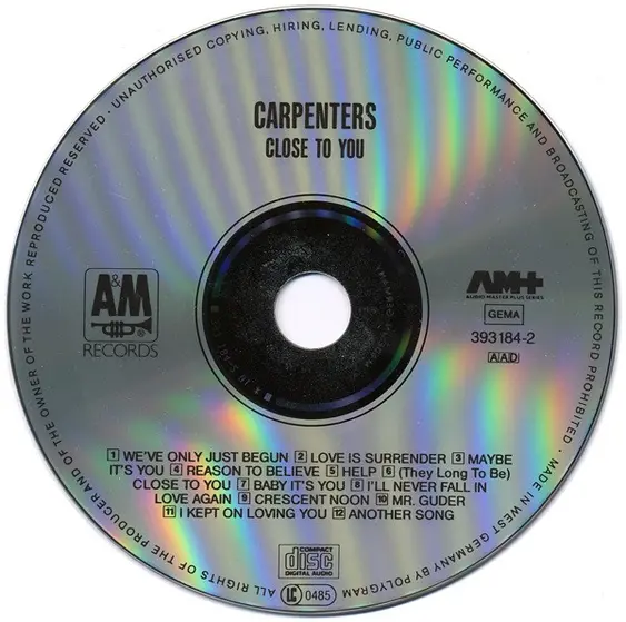 Carpenters - Close To You-2
