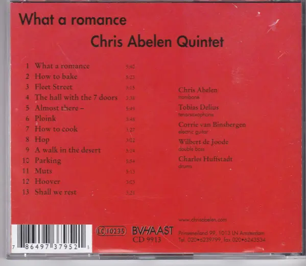 Chris Abelen Quintet - What A Romance-1
