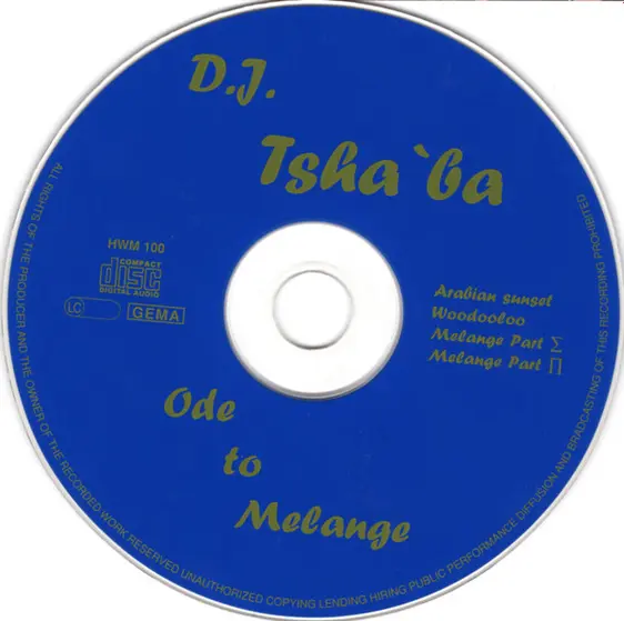 D.J. Tsha' Ba - Ode To Melange-2