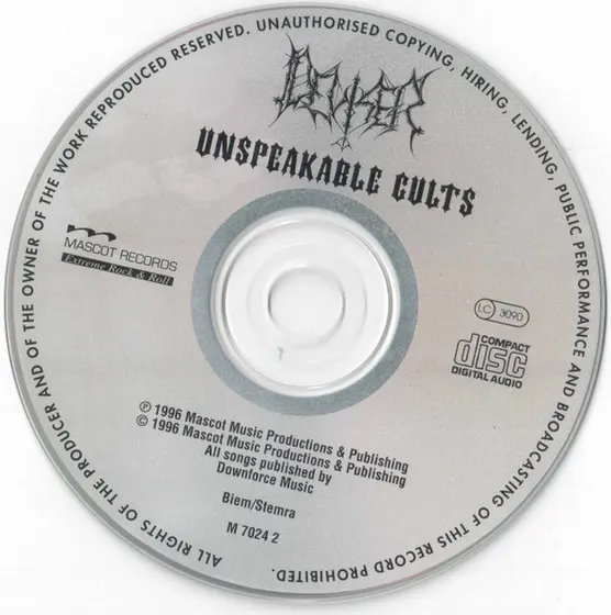 Deviser - Unspeakable Cults-2