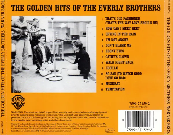 Everly Brothers - The Golden Hits Of The Everly Brothers-3