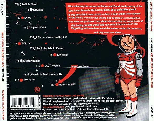 Fingathing - And The Big Red Nebula Band-1