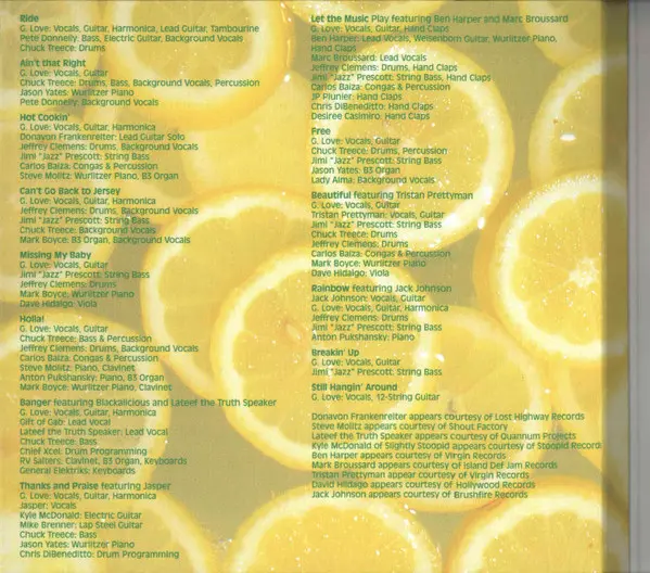 G. Love - G. Love's Lemonade-3