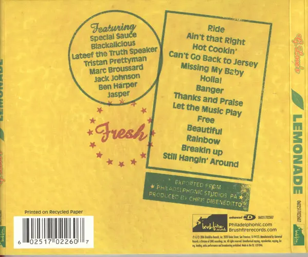 G. Love - G. Love's Lemonade-1