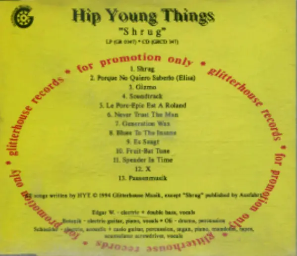 Hip Young Things - Shrug-0