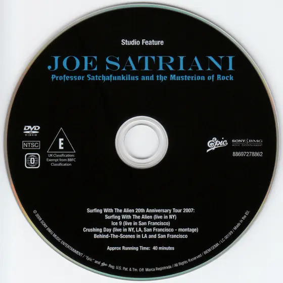 Joe Satriani - Professor Satchafunkilus And The Musterion Of Rock-3