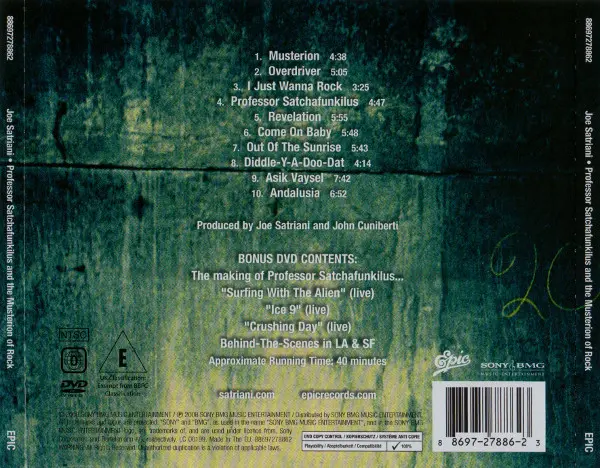 Joe Satriani - Professor Satchafunkilus And The Musterion Of Rock-1