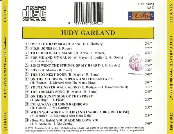 Judy Garland - Over The Rainbow-2
