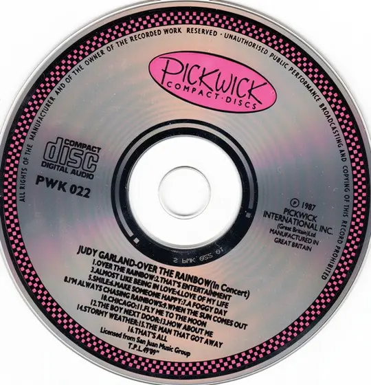 Judy Garland - Over The Rainbow (In Concert)-2