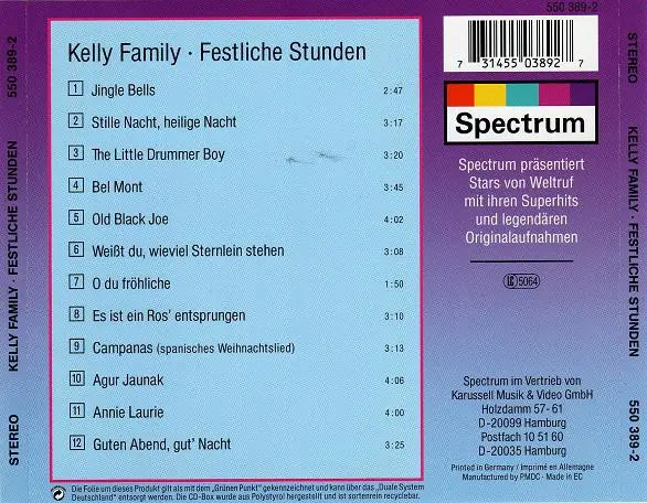 The Kelly Family - Festliche Stunden-0