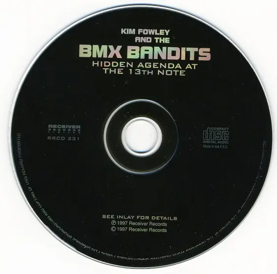 Kim Fowley And The BMX Bandits - Hidden Agenda At The 13th Note (Live)-2