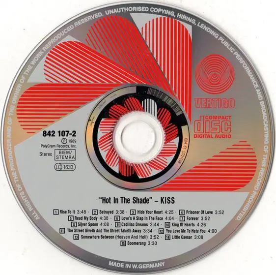 Kiss - Hot In The Shade-2